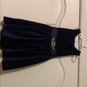Girls velvet dress